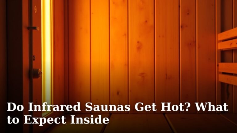 Do Infrared Saunas Get Hot? What to Expect Inside