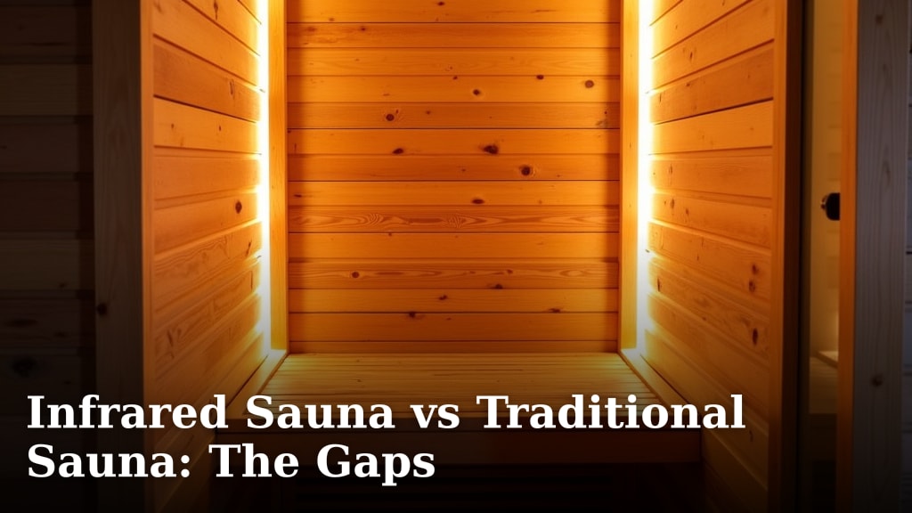 Infrared Sauna vs Traditional Sauna: The Gaps