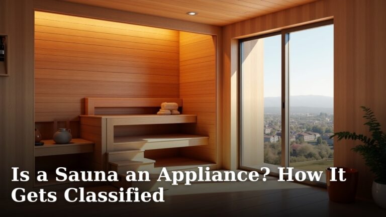 Is a Sauna an Appliance? How It Gets Classified