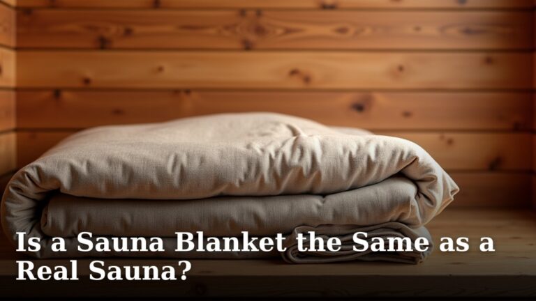 Is a Sauna Blanket the Same as a Real Sauna?