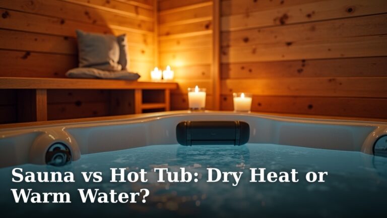 Sauna vs Hot Tub: Dry Heat or Warm Water?