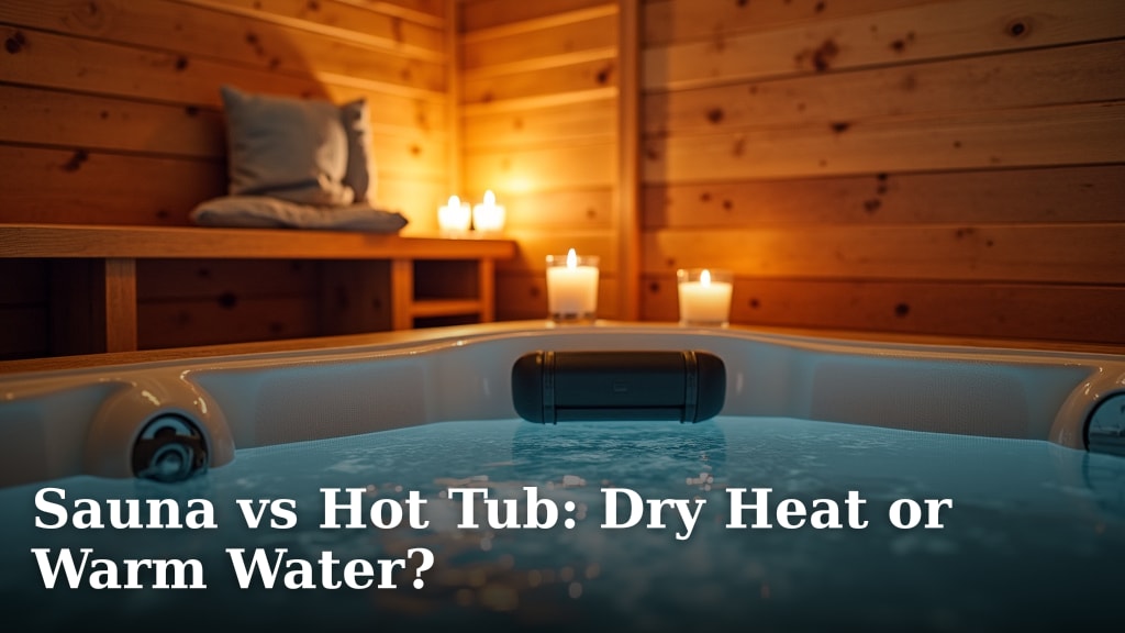 Sauna vs Hot Tub: Dry Heat or Warm Water?