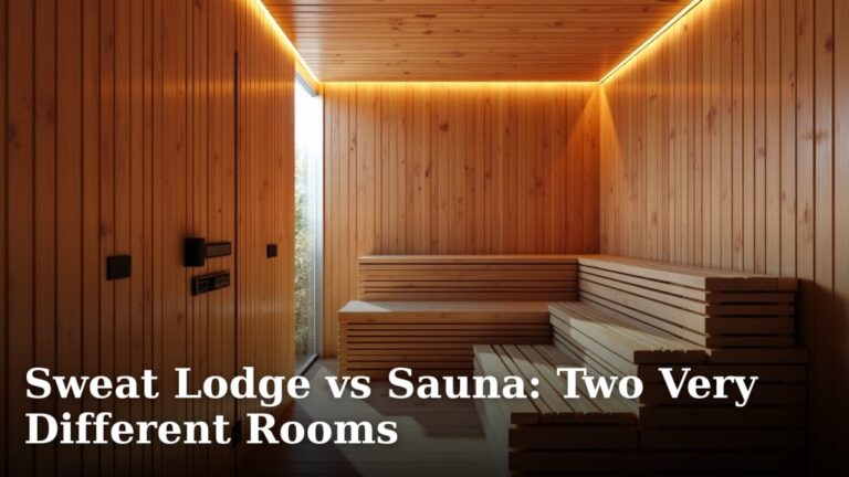 Sweat Lodge vs Sauna: Two Very Different Rooms