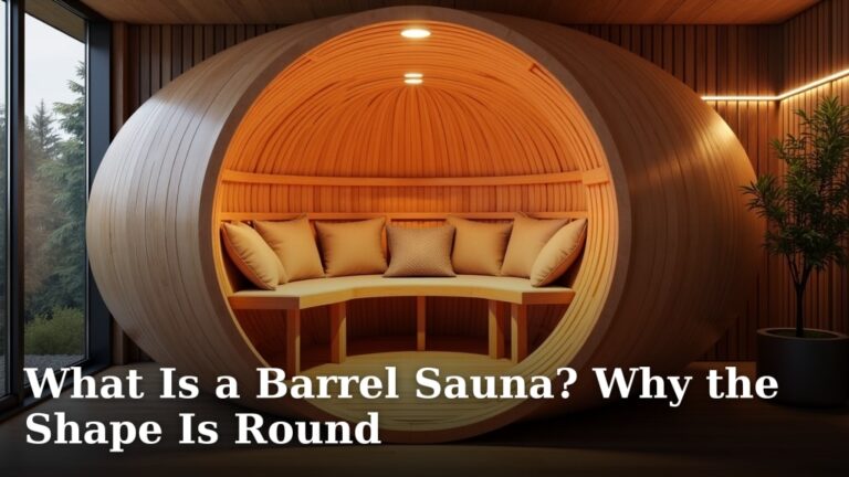 What Is a Barrel Sauna? Why the Shape Is Round