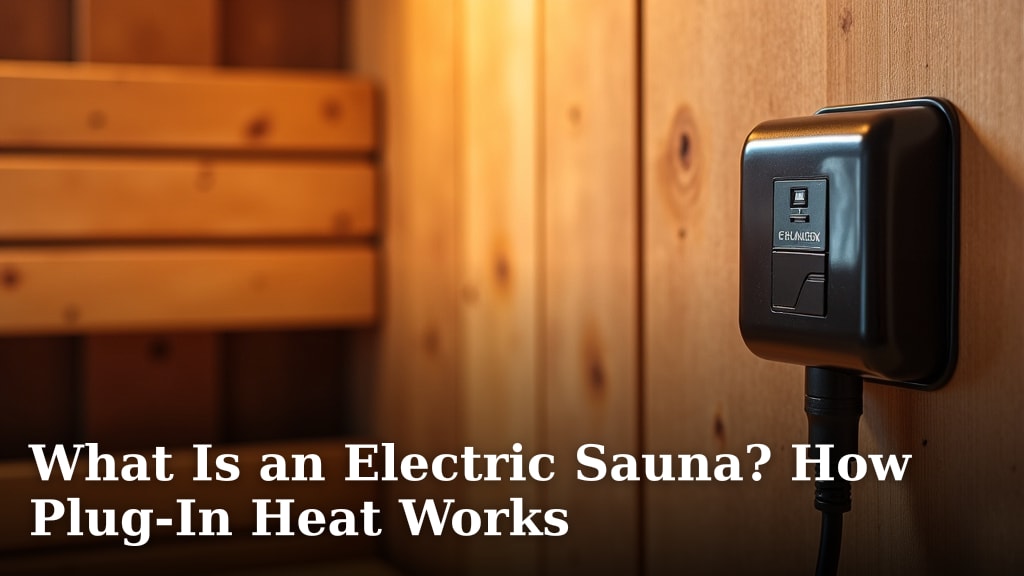What Is an Electric Sauna? How Plug-In Heat Works