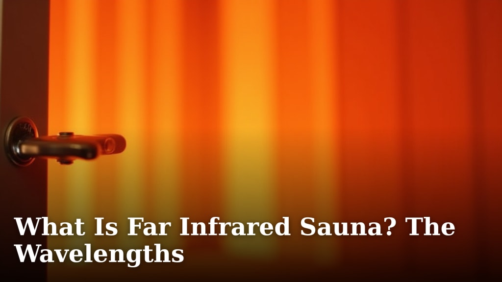 What Is Far Infrared Sauna? The Wavelengths
